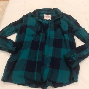 Button down flannel